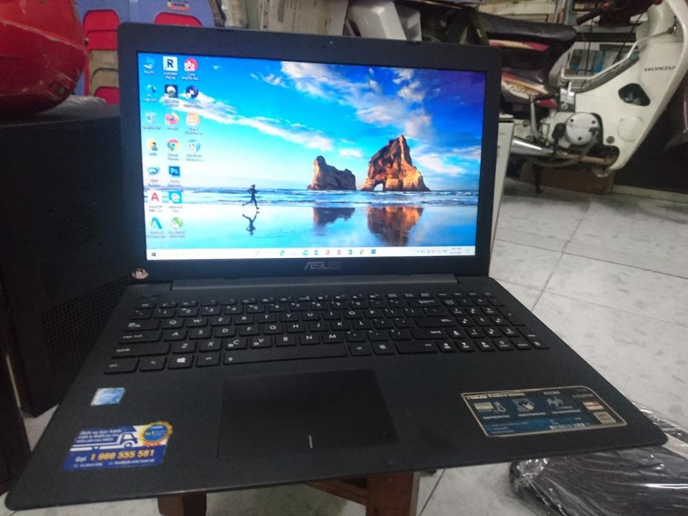 Asus X55M, CPU N2840, RAM 4GB, HDD 500GB, pin tốt